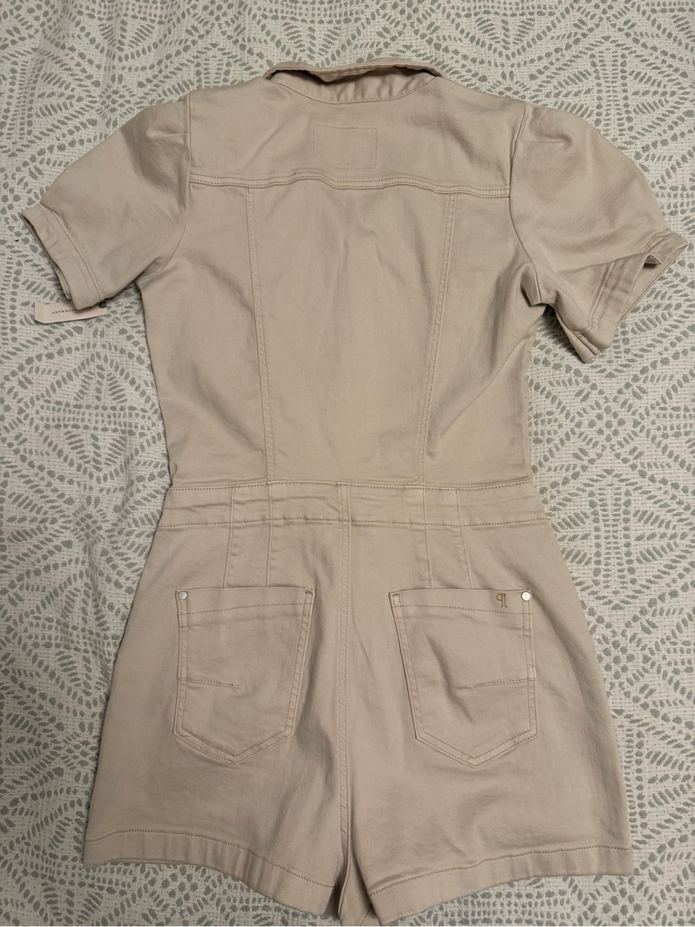 NWT Anthropologie Pilcro Kit Utility Romper Size 12 - Picture 4 of 16